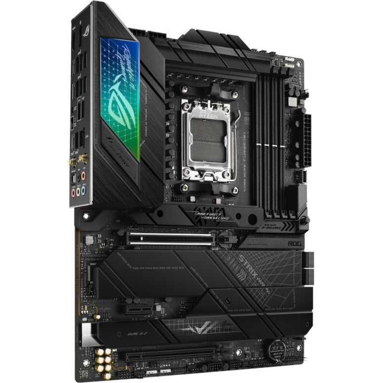 Asus ROG ROGSTRIXX670E-FGAMINGWIFI Strix X670E-F GAMING WIFI Gaming Skrivebord Motherboard AMD X670 Chipset Ryzen 5/7/9 Processor Support