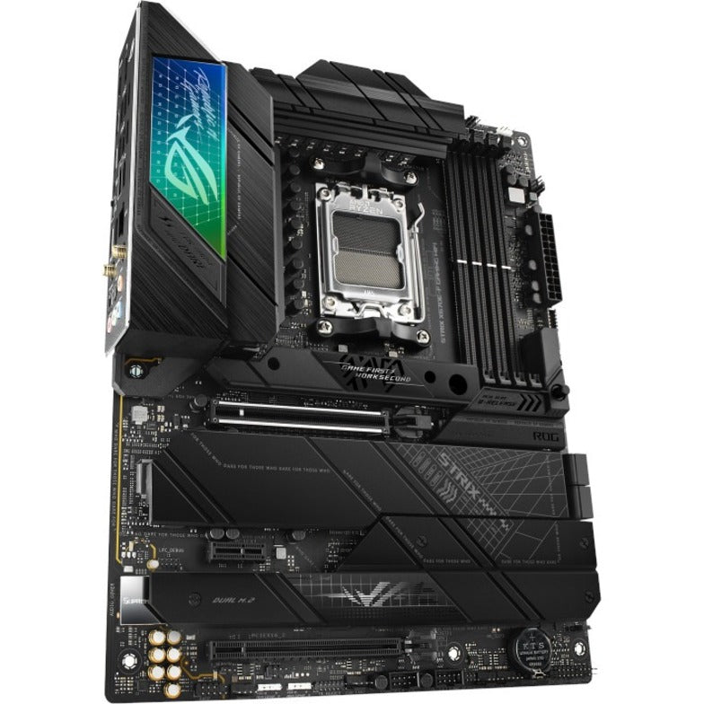 Asus ROG ROGSTRIXX670E-FGAMINGWIFI Strix X670E-F GAMING WIFI Gaming Skrivebord Motherboard AMD X670 Chipset Ryzen 5/7/9 Processor Support