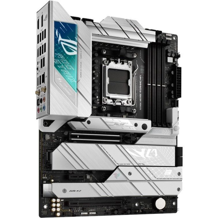 Asus ROG ROGSTRIXX670E-AGAMINGWIFI Strix X670E-A GAMING WIFI Gaming Desktop Motherboard, AMD X670 Chipset, Ryzen 5/7/9 Processor Supported