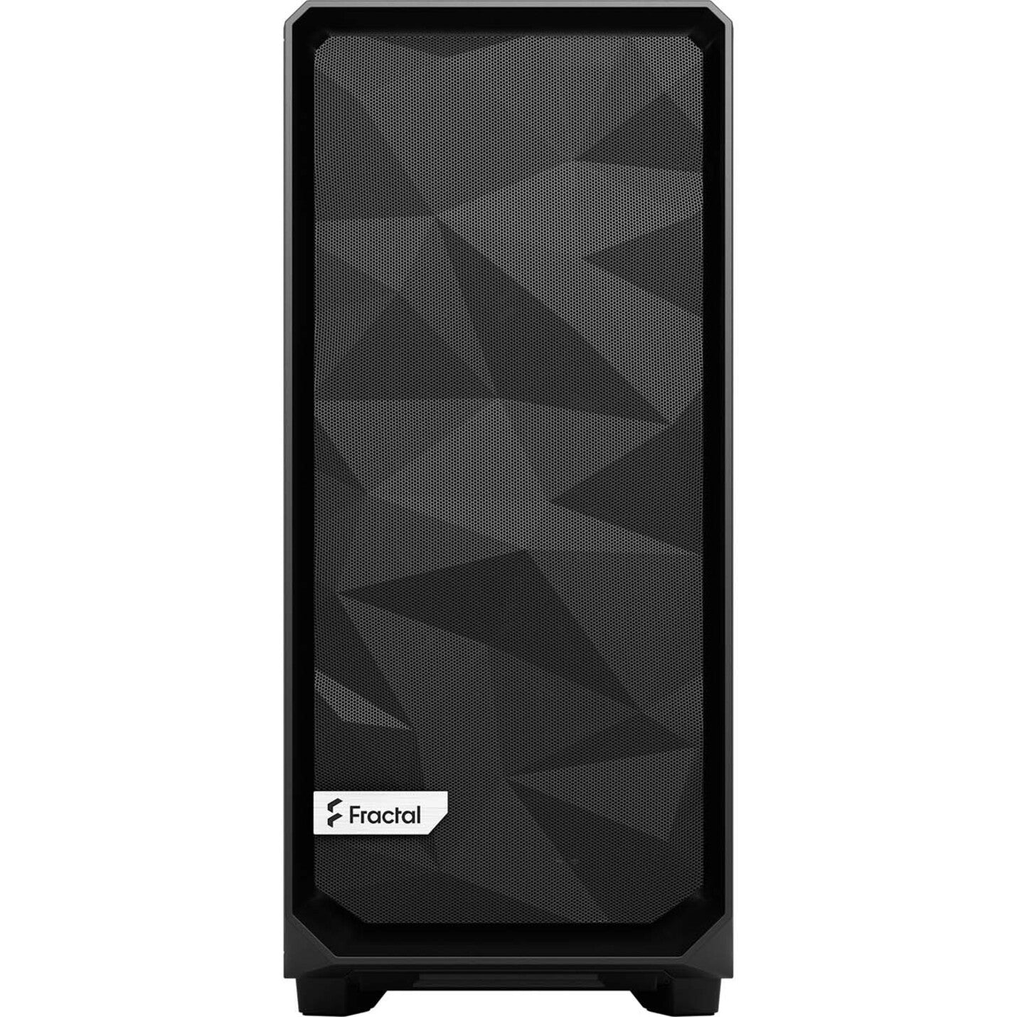 Fractal Design FD-C-MEL2C-03 Meshify 2 Compact Lite Computer Case, Mid-tower, Steel and Tempered Glass, Black