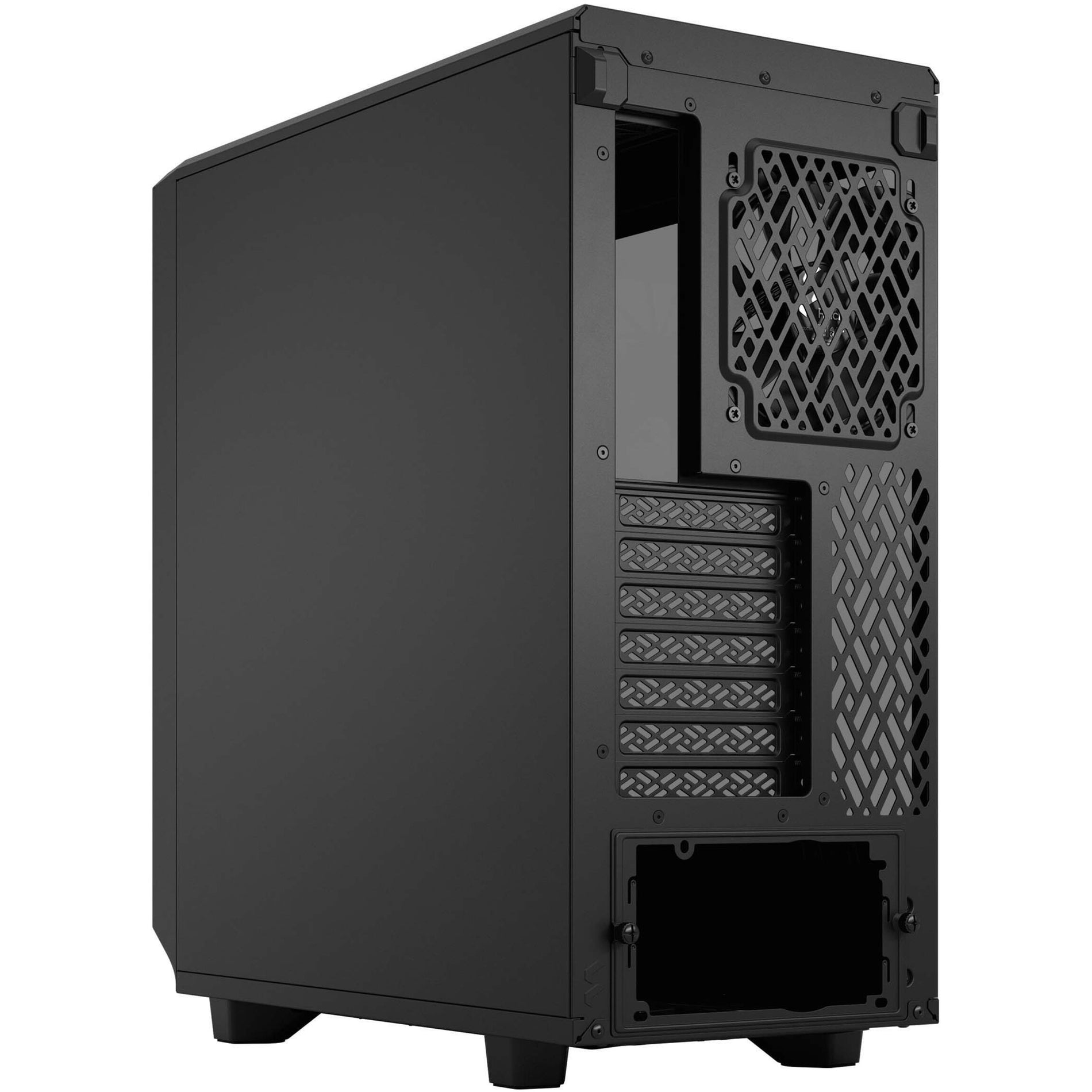 Fractal Design FD-C-MEL2C-03 Meshify 2 Compact Lite Computer Case, Mid-tower, Steel and Tempered Glass, Black