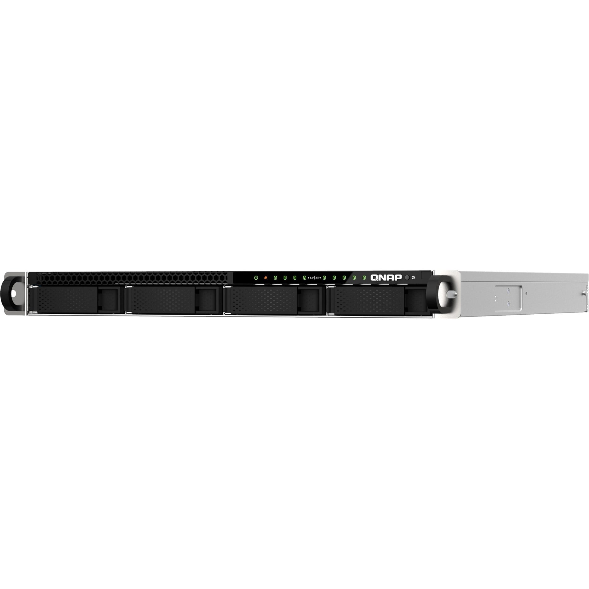 QNAP TS-H987XU-RP-E2334-16G SAN/NAS Storage System TS-H987XU-RP-E2334-16G-US, 16GB DDR4, 9 Bays, 10GbE, 1U Rack-mountable