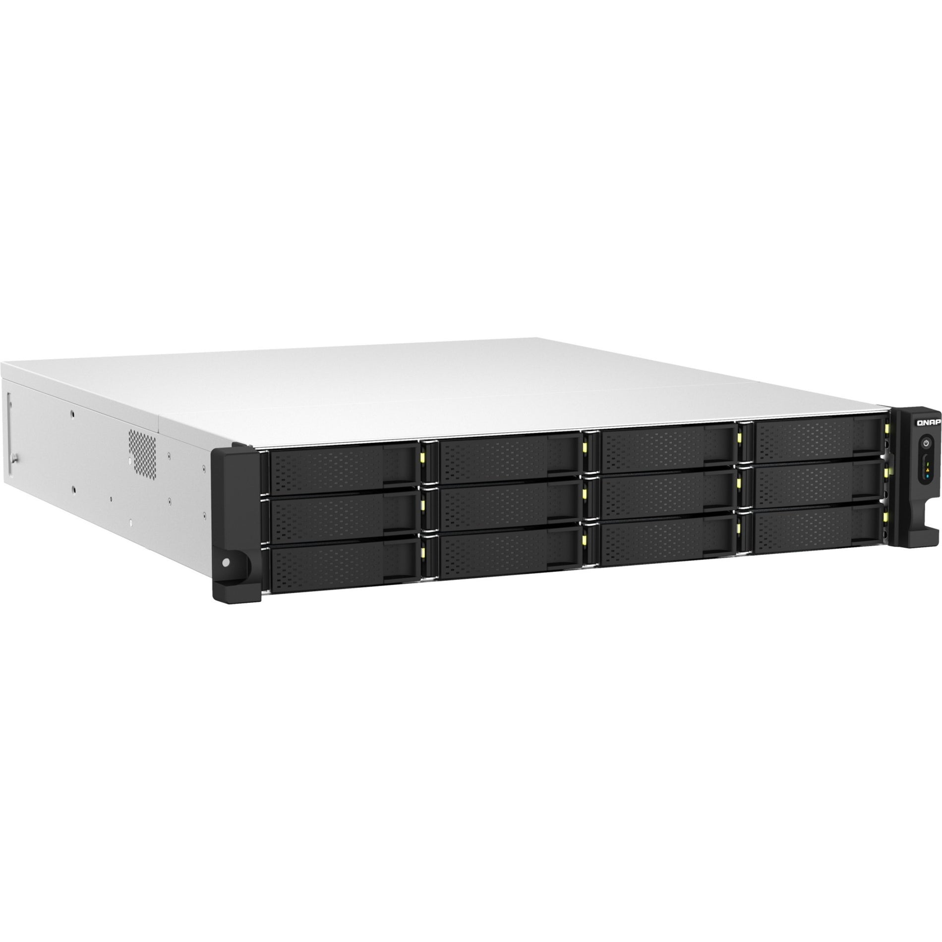 QNAP TS-H1887XU-RP-E2334-16G SAN/NAS Storage System TS-H1887XU-RP-E2334-16G-US, 18 Bays, 16GB RAM, 3-Year Warranty