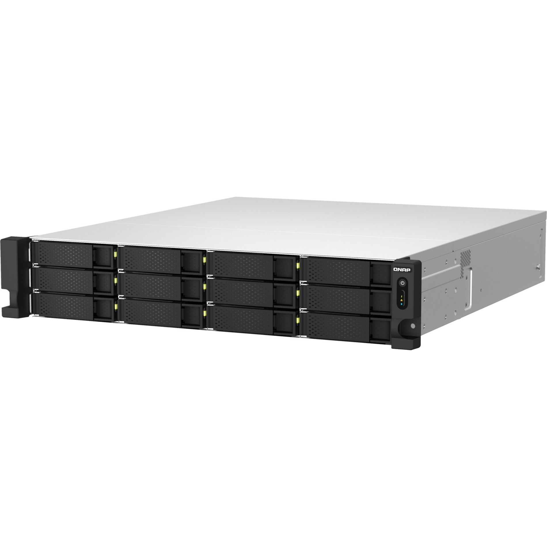 QNAP TS-H1887XU-RP-E2334-16G SAN/NAS Storage System TS-H1887XU-RP-E2334-16G-US, 18 Bays, 16GB RAM, 3-Year Warranty