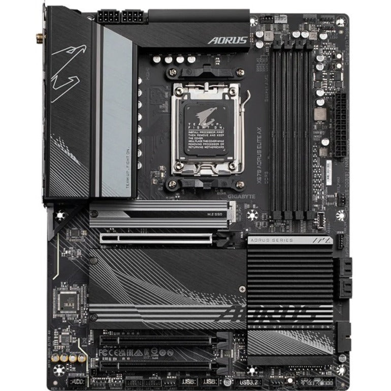 Aorus X670 AORUS ELITE AX X670 ELITE AX Gaming Desktop Motherboard - AMD X670 Chipset, Socket AM5, ATX