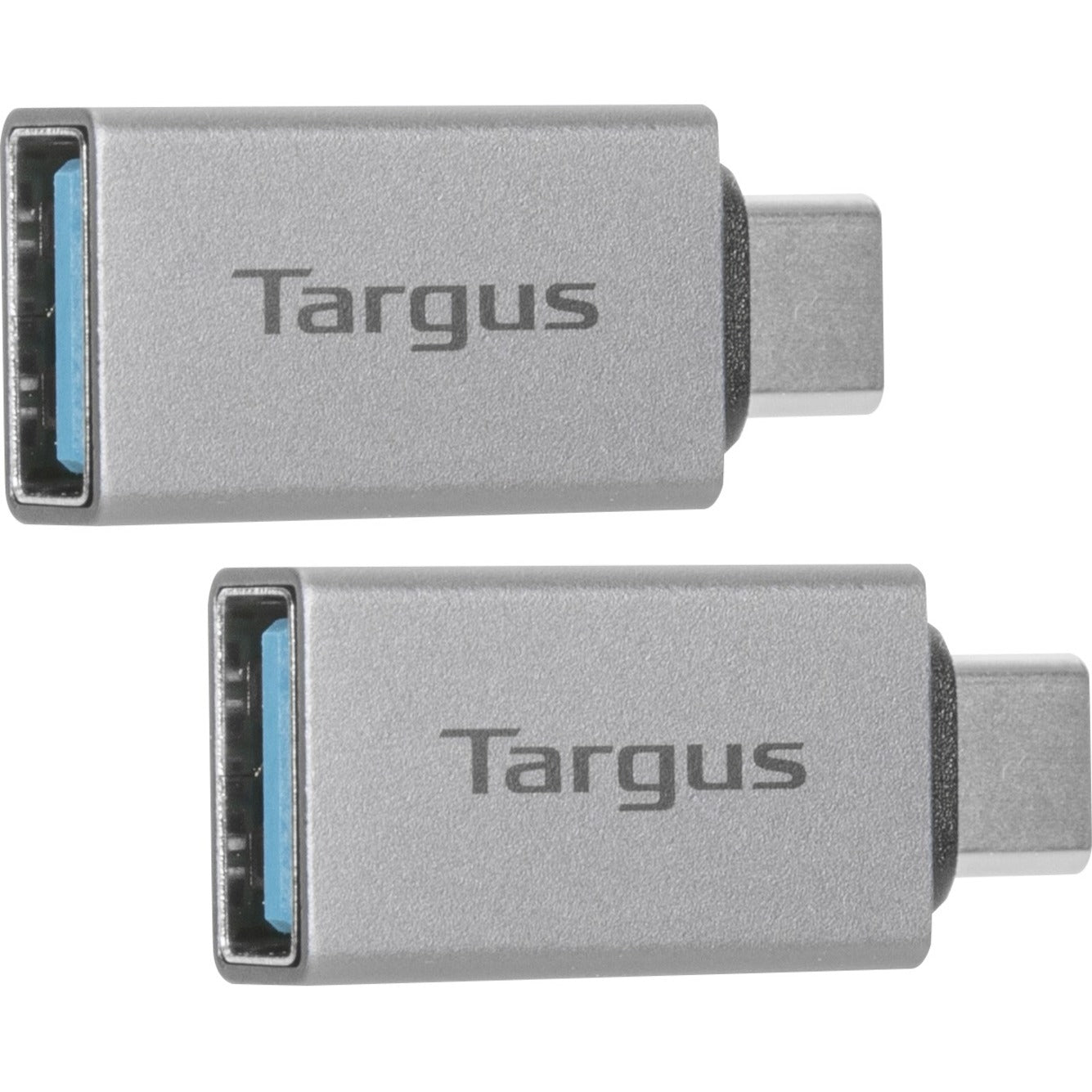 Targus ACA979GL USB/USB-C 데이터 전송 어댑터 - 회색 2 팩