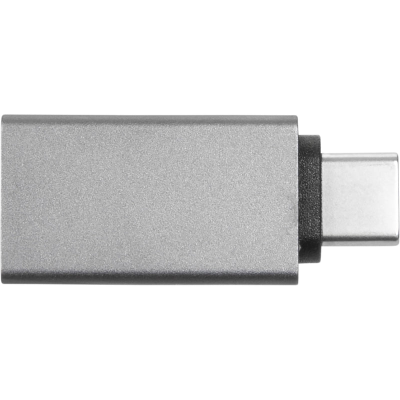 Side view of Targus USB-C adapter showing metal construction