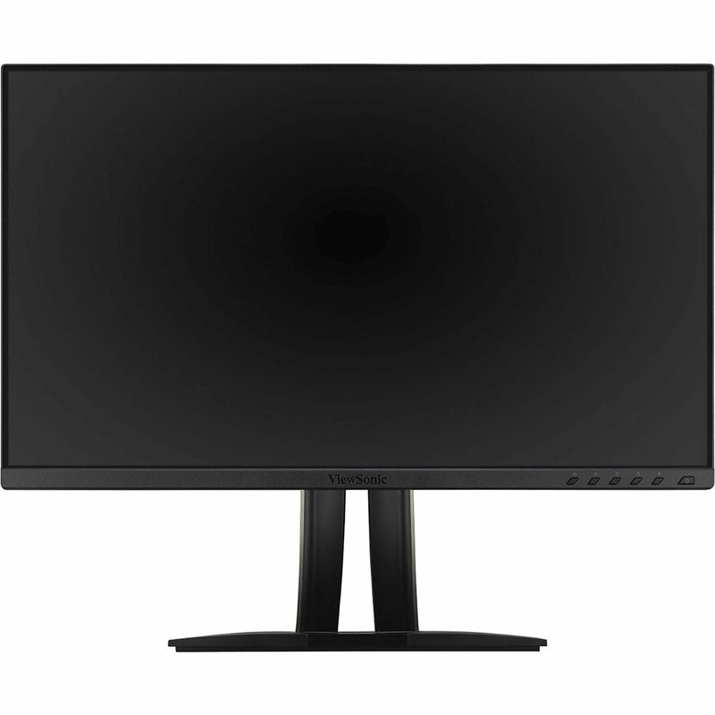 Direct front view of ViewSonic VP2456 monitor showing sleek design