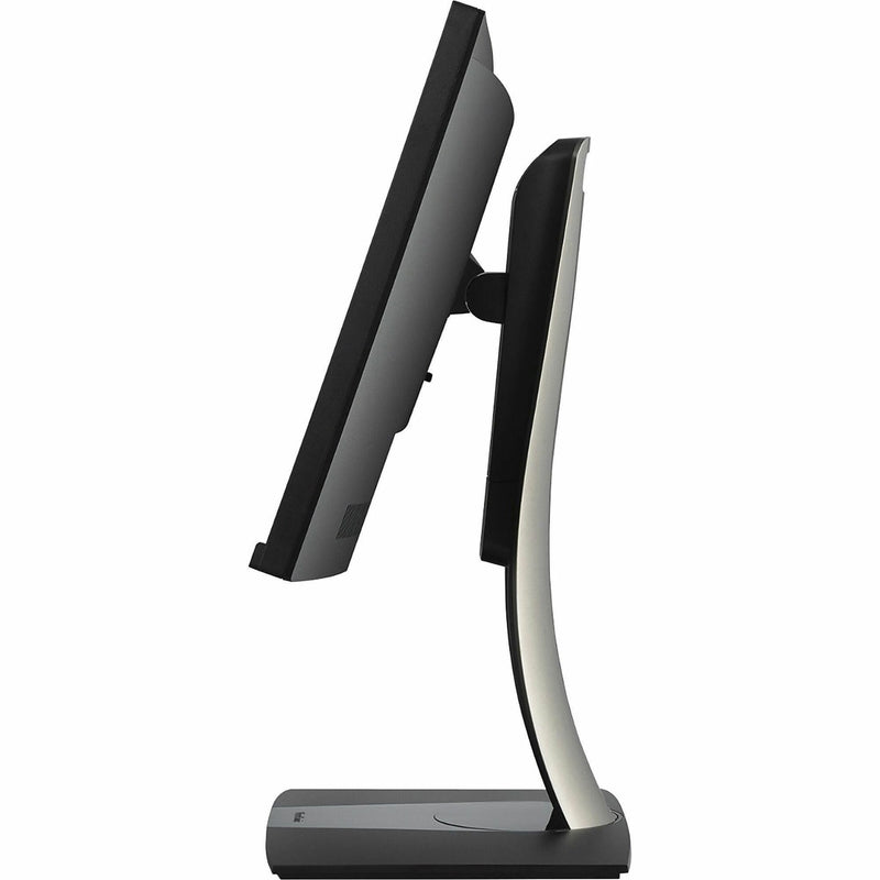 Profile view of ViewSonic VP2456 monitor emphasizing stand design