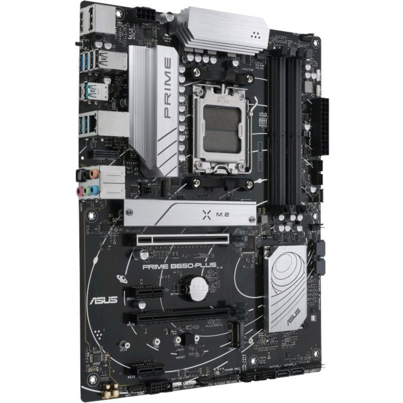 Asus PRIME B650-PLUS CPNTAMD B650 RYZEN 7000 ATX MOTHERBOARD, DDR5 SDRAM, 128GB Memory, PCI Express 4.0, HDMI 2.1, USB 3.2 Gen 2 Type-C