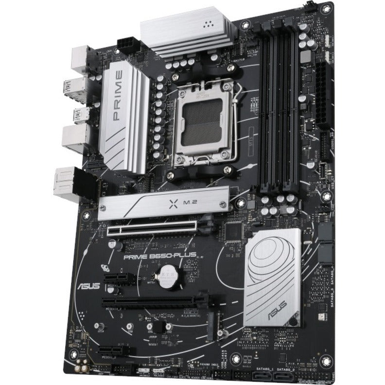 Asus PRIME B650-PLUS CPNTAMD B650 RYZEN 7000 ATX MOTHERBOARD, DDR5 SDRAM, 128GB Memory, PCI Express 4.0, HDMI 2.1, USB 3.2 Gen 2 Type-C