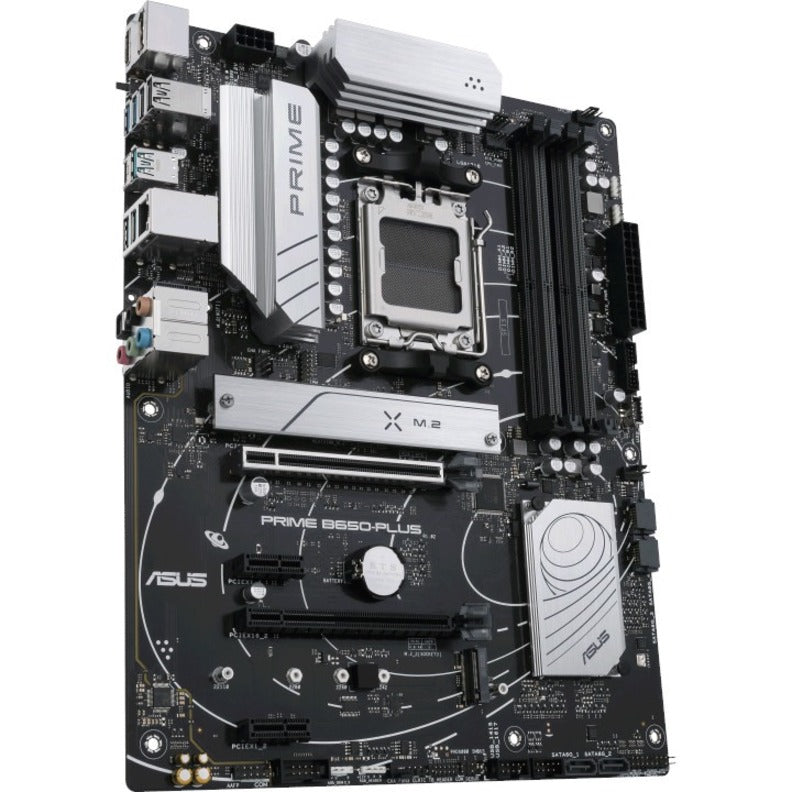 Asus PRIME B650-PLUS CPNTAMD B650 RYZEN 7000 ATX MOTHERBOARD, DDR5 SDRAM, 128GB Memory, PCI Express 4.0, HDMI 2.1, USB 3.2 Gen 2 Type-C