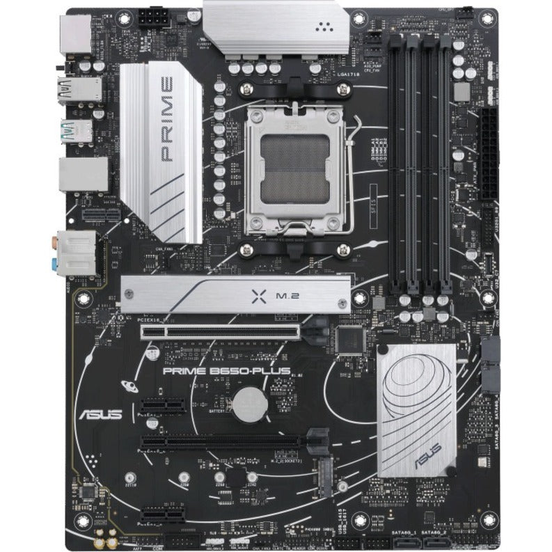 Asus PRIME B650-PLUS CPNTAMD B650 RYZEN 7000 ATX MOTHERBOARD, DDR5 SDRAM, 128GB Memory, PCI Express 4.0, HDMI 2.1, USB 3.2 Gen 2 Type-C