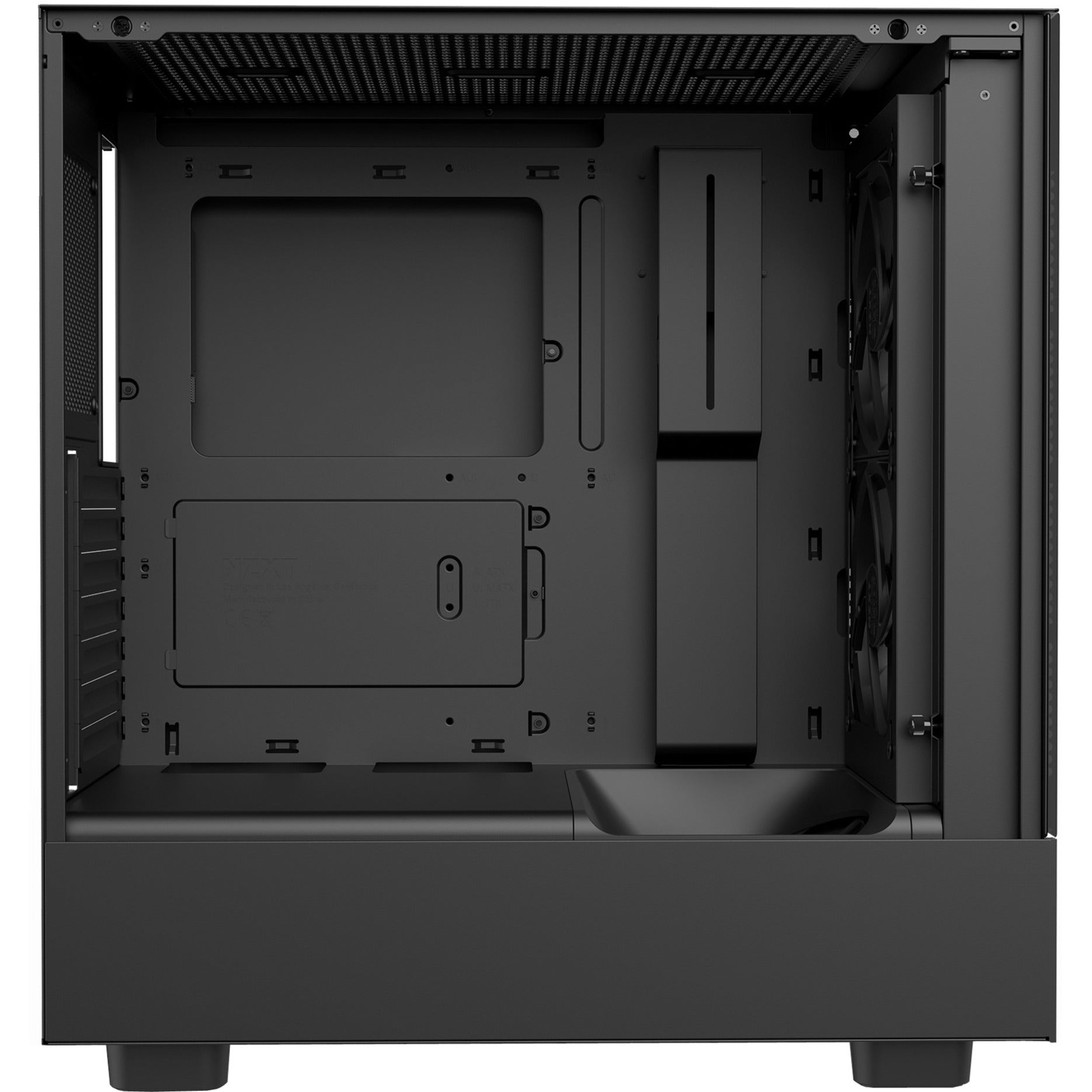 NZXT - Boîtier H51 Elite Premium Compact Mid-Tower boîtier d'ordinateur de jeu avec verre trempé noir