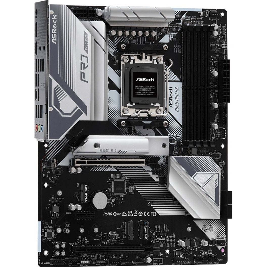 ASRock B650 PRO RS Gaming Desktop Motherboard B650 PRO RS, AMD B650 AM5 ATX MB