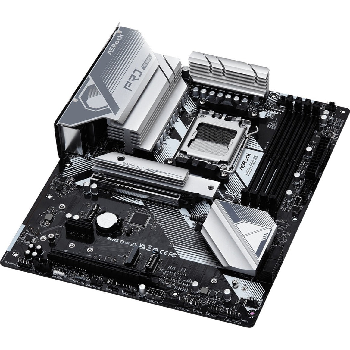 ASRock B650 PRO RS Gaming Desktop Motherboard B650 PRO RS, AMD B650 AM5 ATX MB