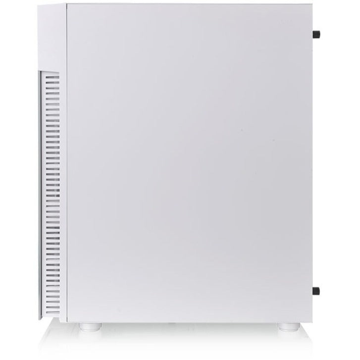 Thermaltake CA-1X3-00M6WN-00 View 200 TG ARGB Snow Mid Tower Chassis, White, 3 Year Warranty