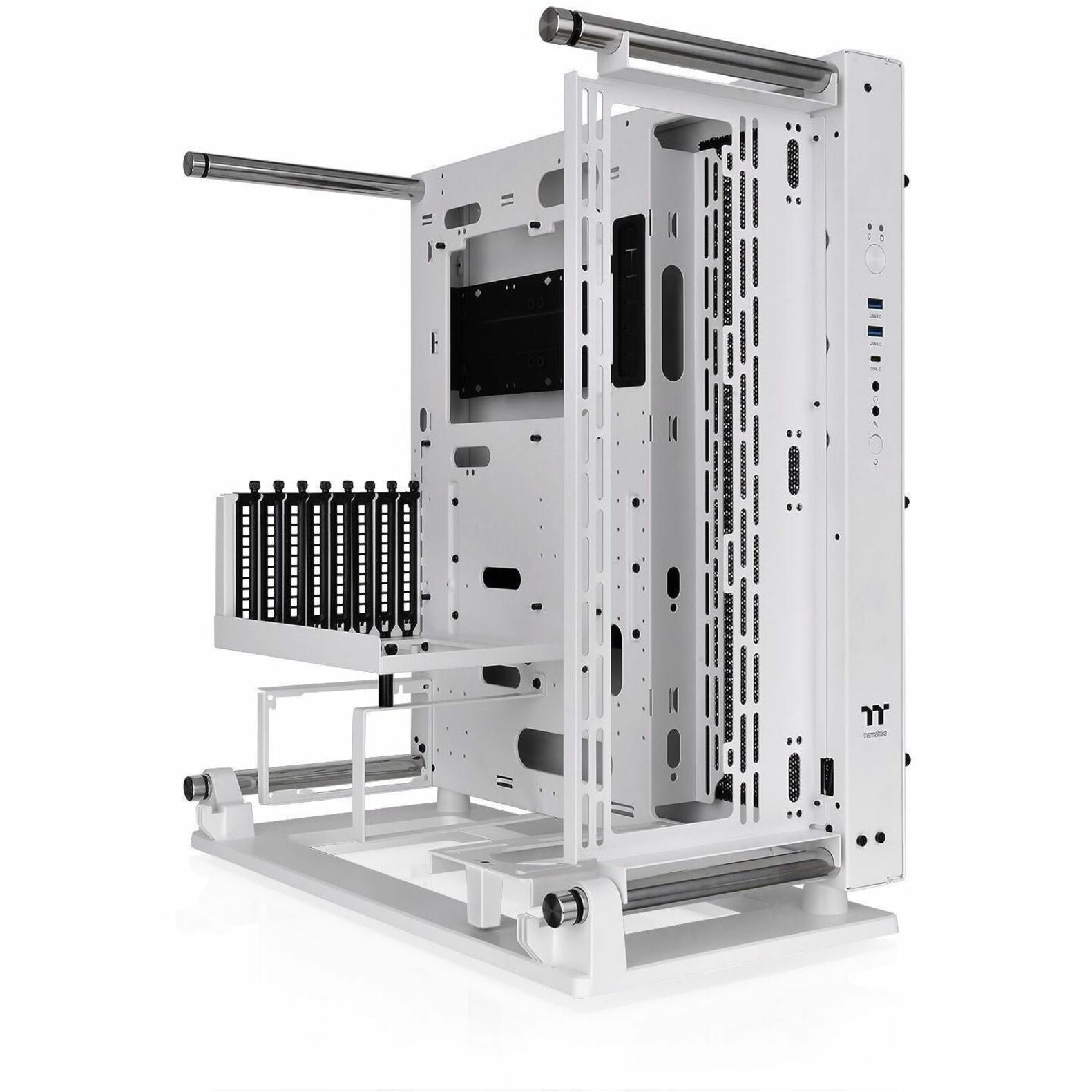 Thermaltake CA-1G4-00M6WN-09 Core P3 TG Pro Snow Computer Case Mid-tower White 3 Year Warranty Thermaltake CA-1G4-00M6WN-09 Kerne P3 TG Pro Snow Computer Sag Mid-tower Hvid 3 Års Garanti