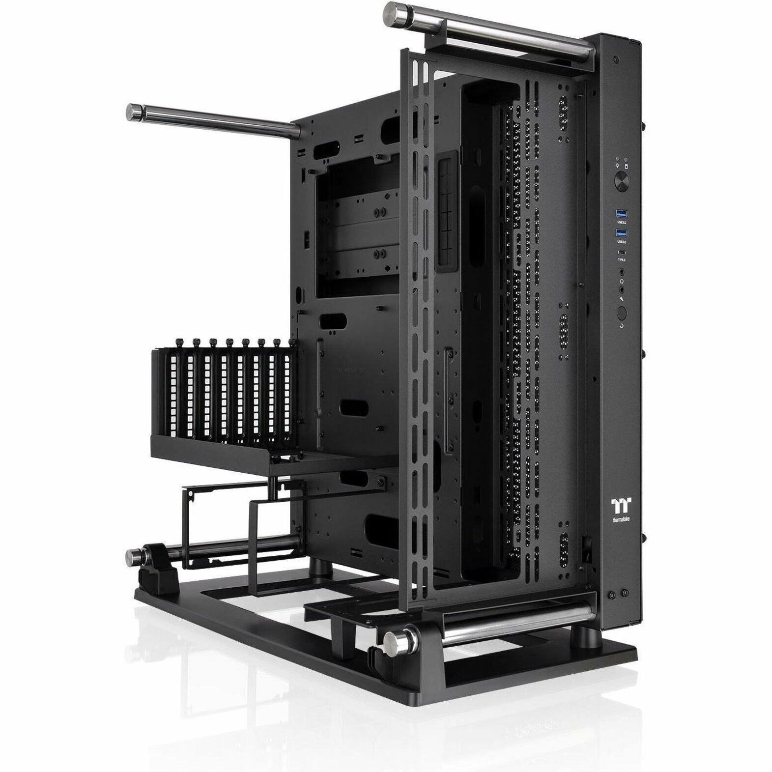 品牌：Thermaltake Thermaltake CA-1G4-00M1WN-09 Core P3 TG Pro 电脑机箱，中塔式，钢化玻璃，黑色