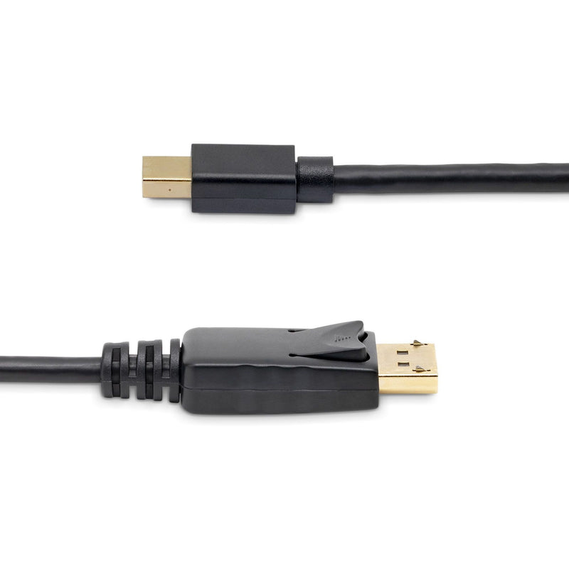 Detailed view of DisplayPort latching mechanism and connector construction