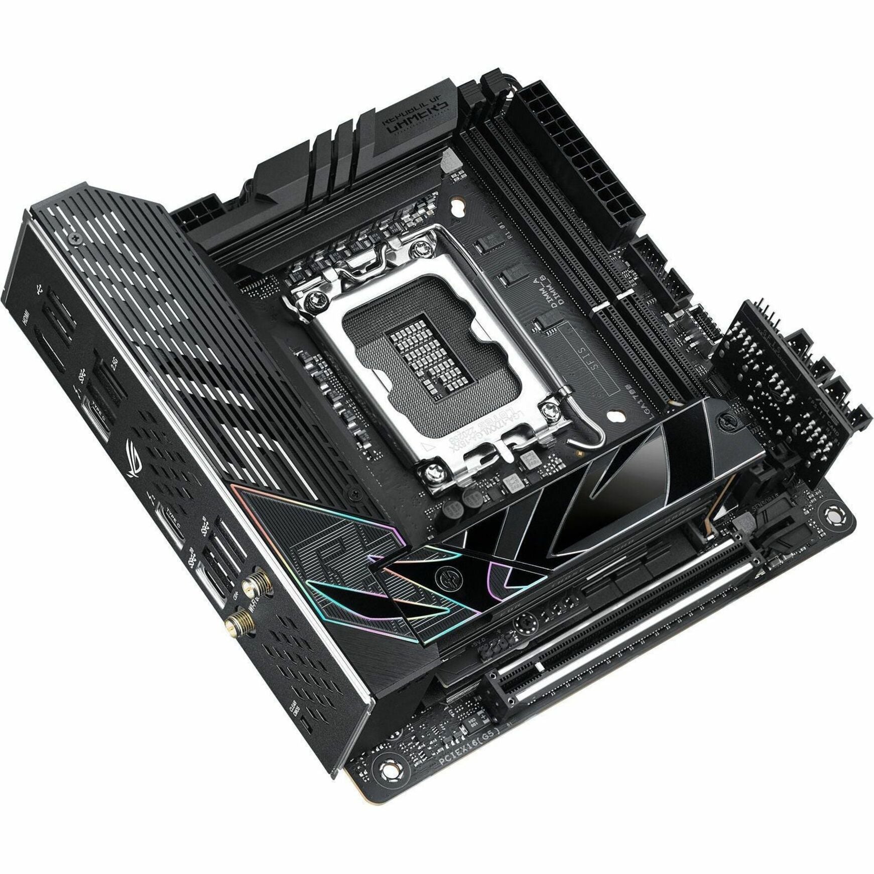 Asus ROG ROG STRIX Z790I GAMI STRIX Z790I GAMI Gaming Desktop Motherboard, Mini ITX, Intel Z790 Chipset, Socket LGA-1700