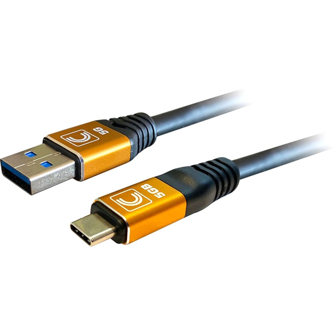Comprehensive USB3-AC-15SP Pro AV/IT Especialista Serie USB 3.0 (32 Gen1) 5G Un macho a C Macho Cable 15ft Alivio de tensión Flexible Triple Blindado. Marca: Integral. Traducción de marca: Integral.