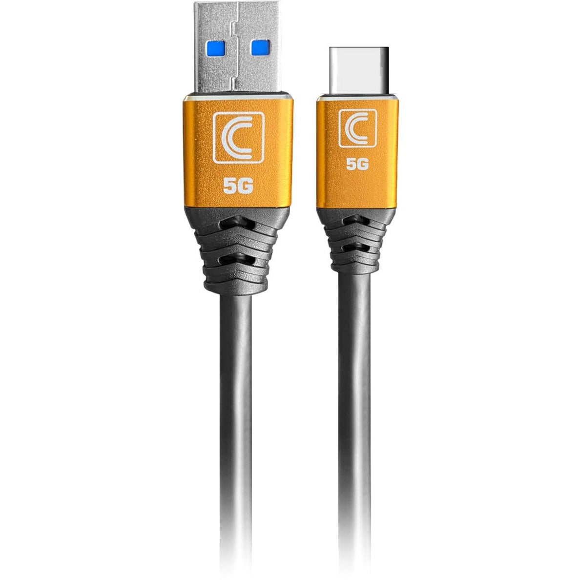Comprehensive USB3-AC-15SP Pro AV/IT Especialista Serie USB 3.0 (32 Gen1) 5G Un macho a C Macho Cable 15ft Alivio de tensión Flexible Triple Blindado. Marca: Integral. Traducción de marca: Integral.