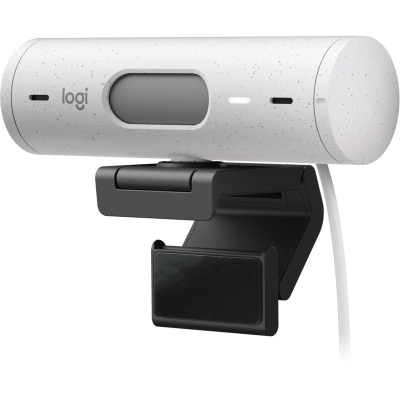 Logitech BRIO 505 webcam with privacy shutter engaged