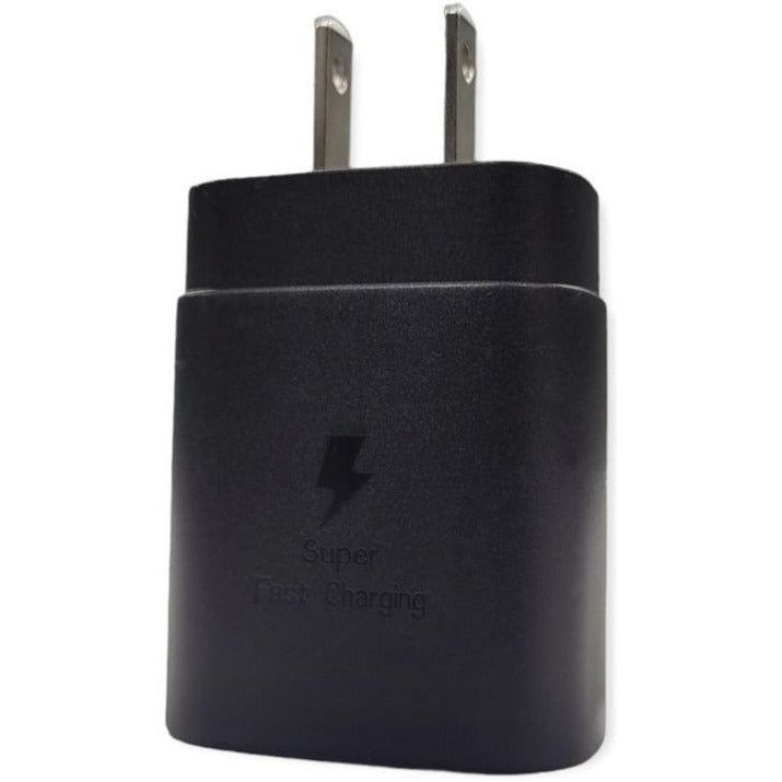 محول طاقة USB-C بقوة 25 واط (أسود) من 4XEM 4X20WCHARGERBK، شحن سريع يصل إلى 3 أمبير