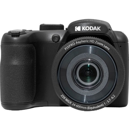كوداك AZ255-BK PIXPRO كاميرا مدمجة، 16.4 ميجابيكسل، تكبير بصري 25 مرة، فيديو عالي الدقة، شاشة LCD بحجم 3 بوصة.