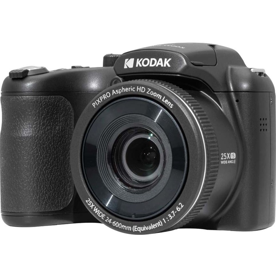 Kodak AZ255-BK PIXPRO Compact Camera, 16.4MP, 25x Optical Zoom, Full HD Video, 3 LCD Screen