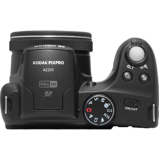 柯达 AZ255-BK PIXPRO 紧凑相机，1640万像素，25倍光学变焦，全高清视频，3英寸液晶屏 柯达琵图品牌。将品牌翻译为柯达琵图。