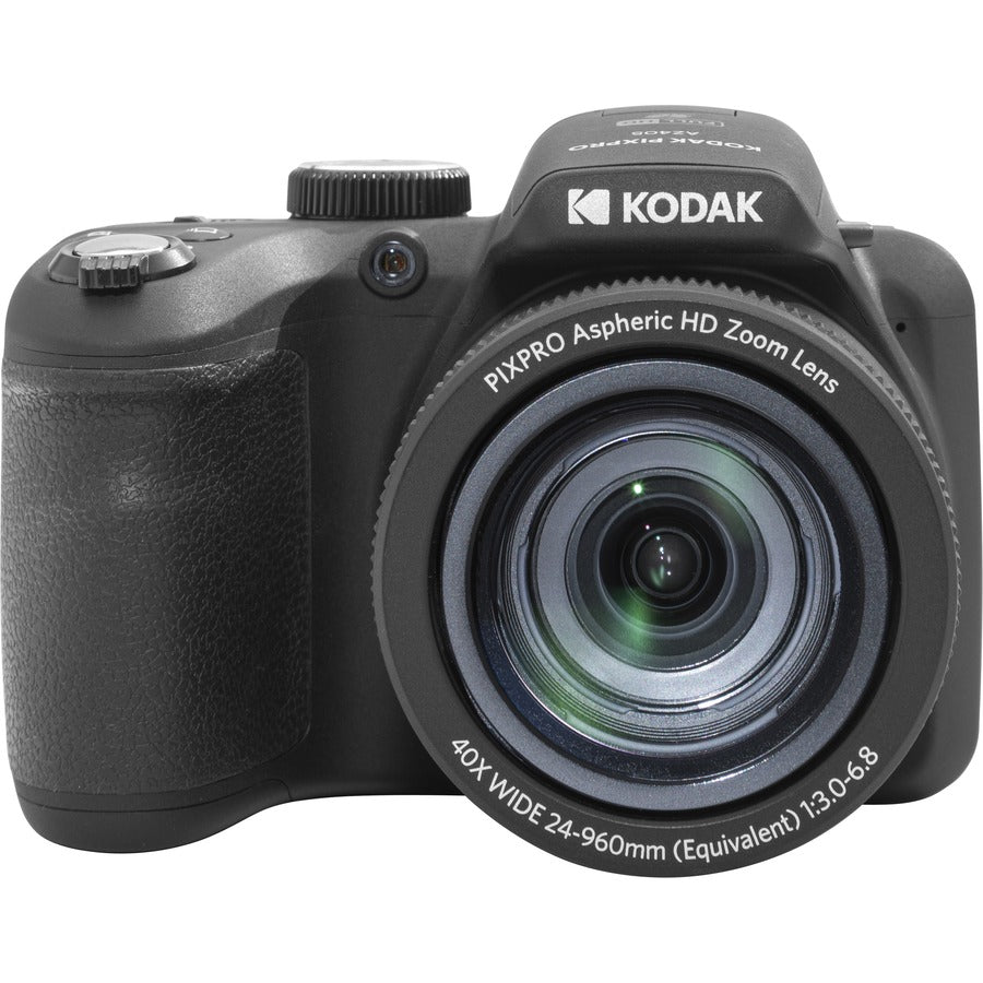 Kodak AZ405-BK PIXPRO Compact Camera, 20.7MP, 40x Optical Zoom, Full HD Video, Black