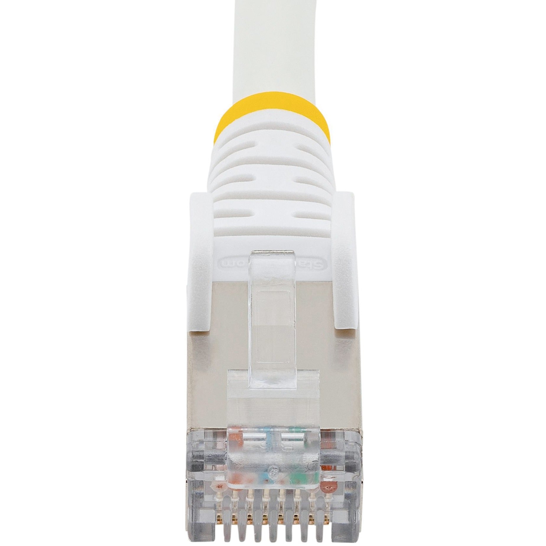 StarTech.com NLWH-30F-CAT6A-PATCH Cat.6a S/FTP Patch Network Cable, 30 ft, 10 Gbit/s, White