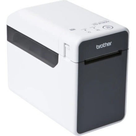 Brother TD2135N TD-2135N 2-inch Direct Thermal Desktop Printer with USB and Network Capability, Compact, Monochrome, 6 in/s Print Speed, 300 dpi