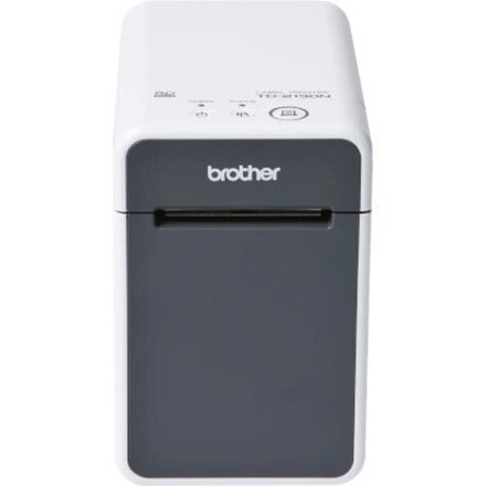 Brother TD2135N TD-2135N 2-inch Direct Thermal Desktop Printer with USB and Network Capability, Compact, Monochrome, 6 in/s Print Speed, 300 dpi