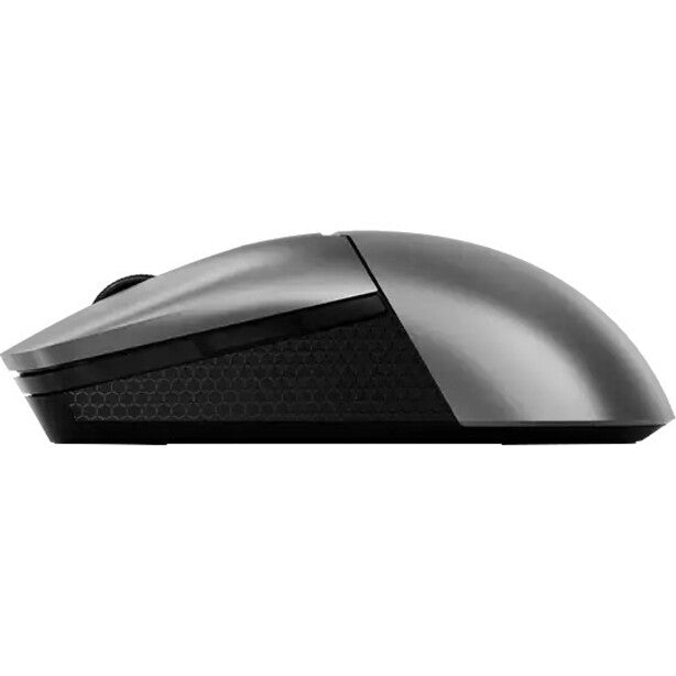 Alternate side view of Lenovo Legion M600s gaming mouse showing aerodynamic design