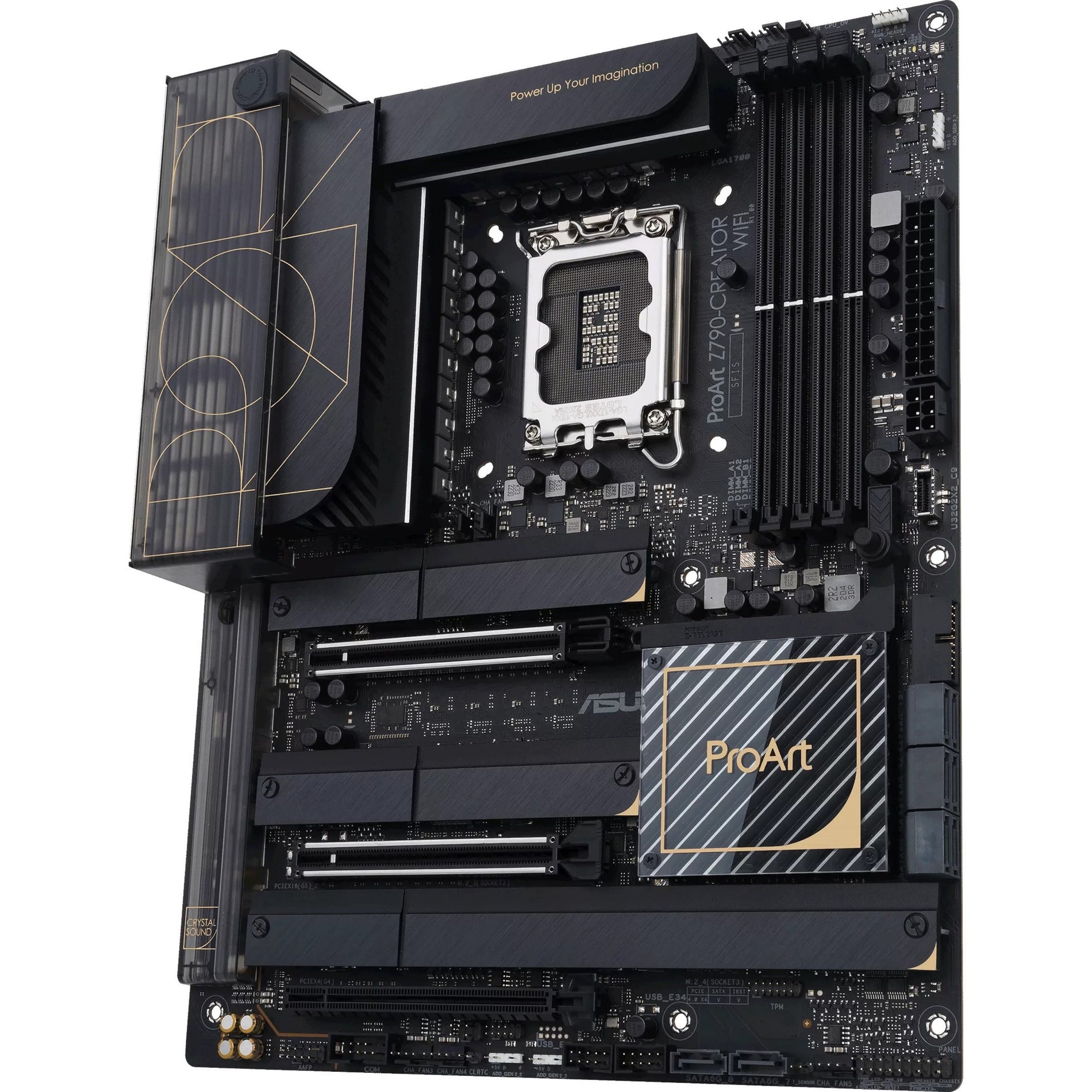 Asus PROART Z790-CREATOR WIFI Desktop Motherboard - Intel Z790 Chipset - Socket LGA-1700 - ATX, DDR5, Thunderbolt 4, WiFi