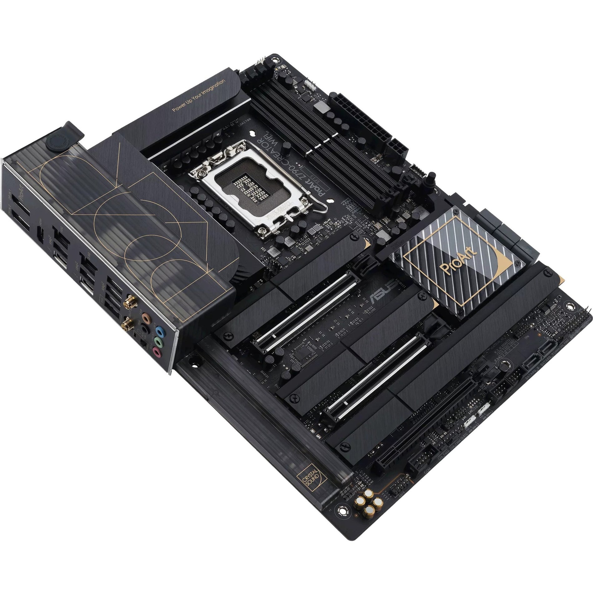 Asus PROART Z790-CREATOR WIFI Desktop Motherboard - Intel Z790 Chipset - Socket LGA-1700 - ATX, DDR5, Thunderbolt 4, WiFi