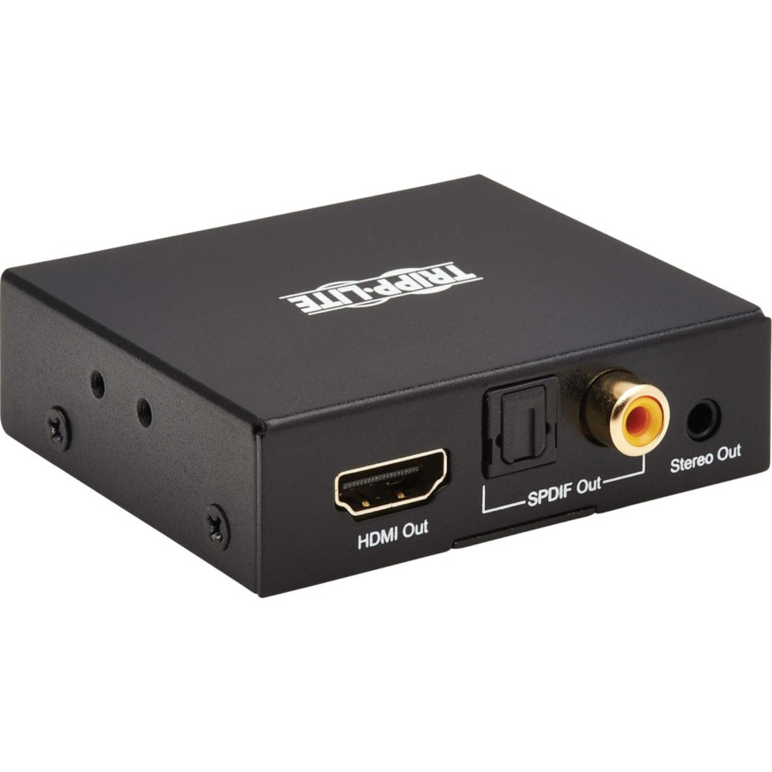 Tripp Lite P130-000-AUDIO2 4K HDMI Audio De-Embedder/Extractor Signaal Extractor voor Verbeterde Audiobeleving