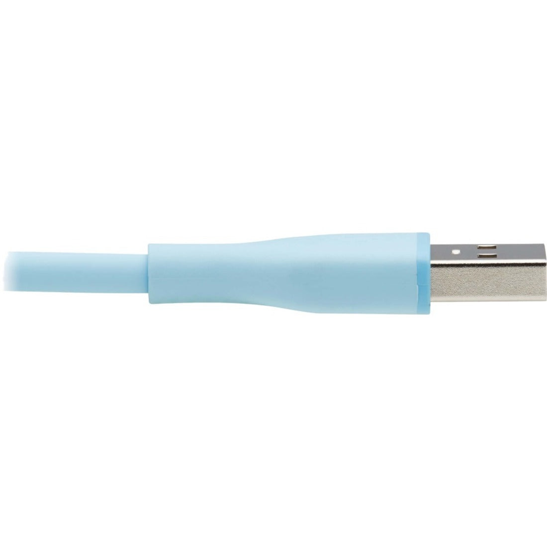 Tripp Lite U038AB-006-S-LB Safe-IT USB/USB-C Data Transfer Cable 6 ft Light Blue Fast Charging  Tripp Lite U038AB-006-S-LB Safe-IT USB/USB-C Dataoverførselskabel 6 ft Lyseblå Hurtig Opladning