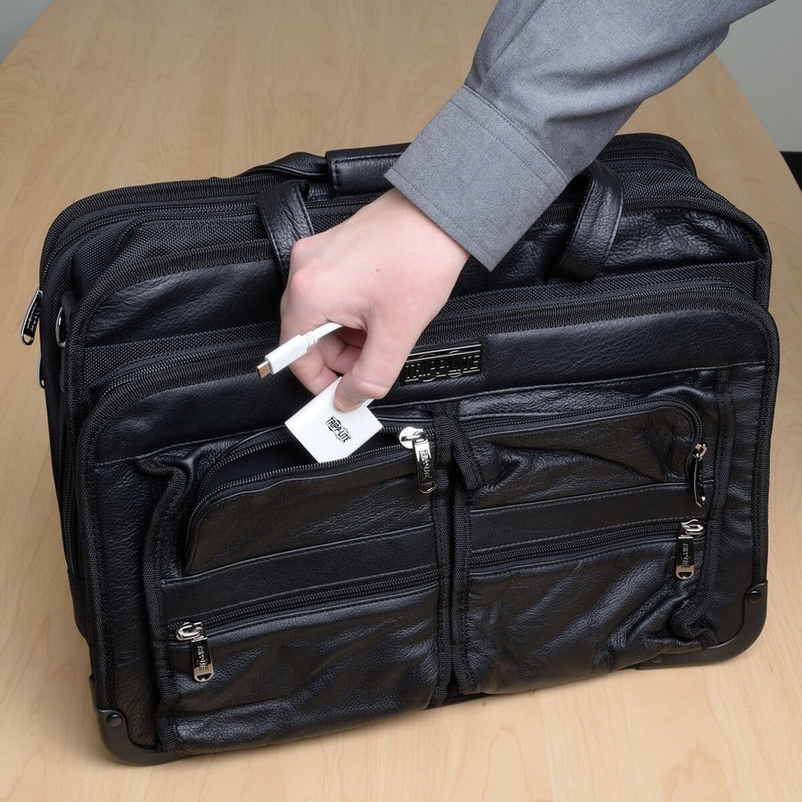 Adapter being stored in a professional laptop bag-alternate-image13