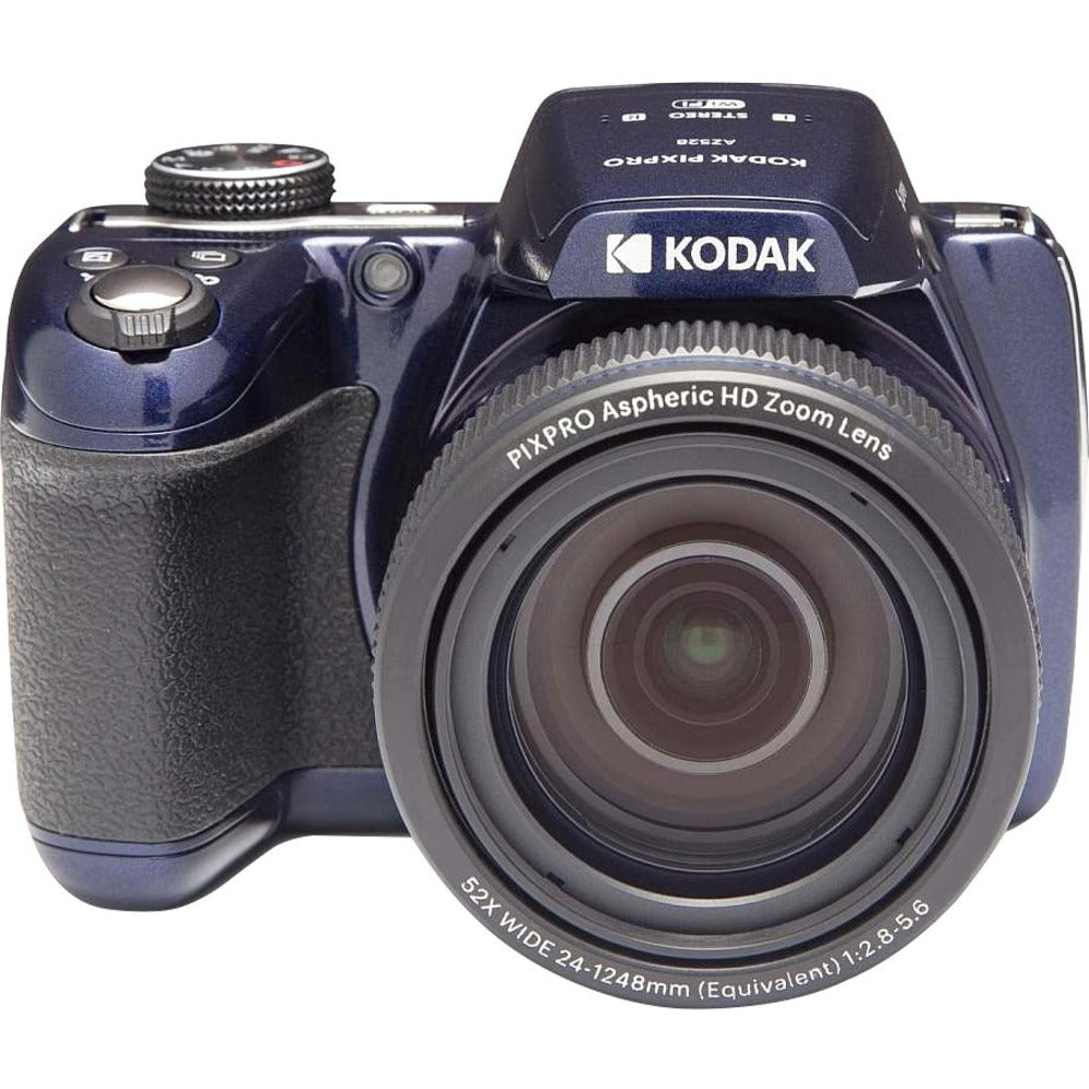 كوداك AZ528-BK PIXPRO كاميرا مدمجة، 16.4 ميجابيكسل، تكبير بصري 52x، فيديو عالي الدقة.