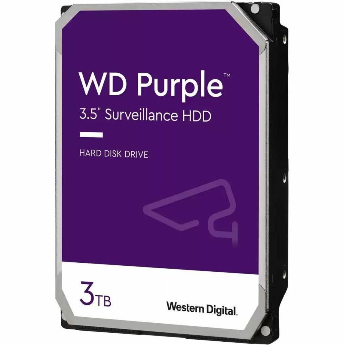 WD WD33PURZ สีม่วง 3 TB ฮาร์ดดิสก์ ขนาด 3.5 นิ้ว SATA/600