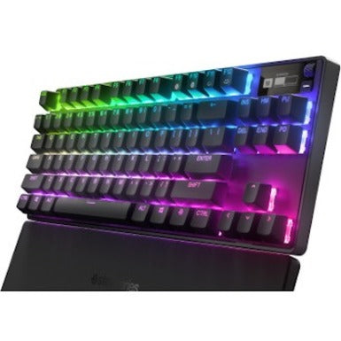 SteelSeries 64865 Apex Pro TKL Wireless (2023) Gaming Keyboard, RGB LED Backlight, Mechanical Keyswitch Technology