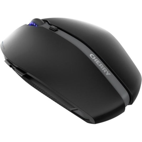 Side profile view of CHERRY GENTIX BT mouse showing contoured design