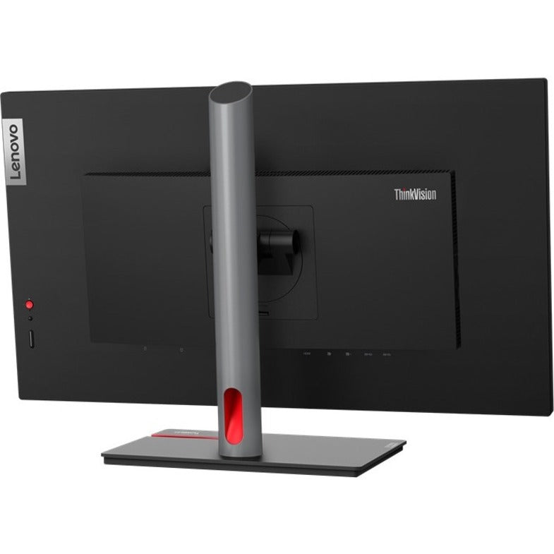 Lenovo 63A2ZAR1US ThinkVision P27q-30 ワイドスクリーン液晶モニター、27" 2560 x 1440、99% sRGB、HDMI、Webカメラ、USBハブ レノボ Lenovo