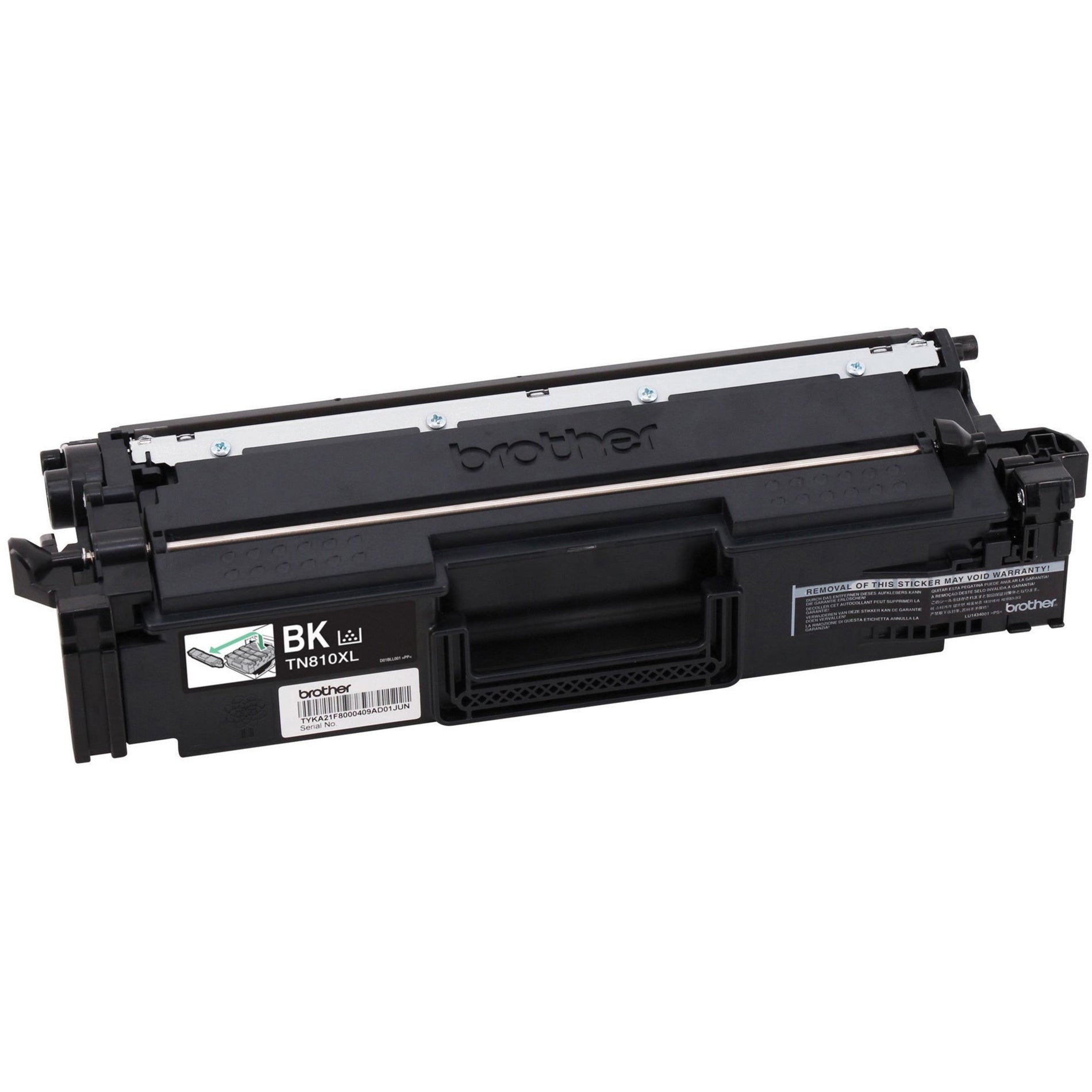 兄弟 TN810XLBK 高容量 黑色 打印机墨盒，兼容 HL-L9410CDN，HL-L9430CDN，HL-L9470CDN，HL-EX470W，MFC-L9610CDN，MFC-L9630CDN，MFC-L9670CDN，MFC-EX670W 品牌名称：兄弟 翻译品牌名称：Brother