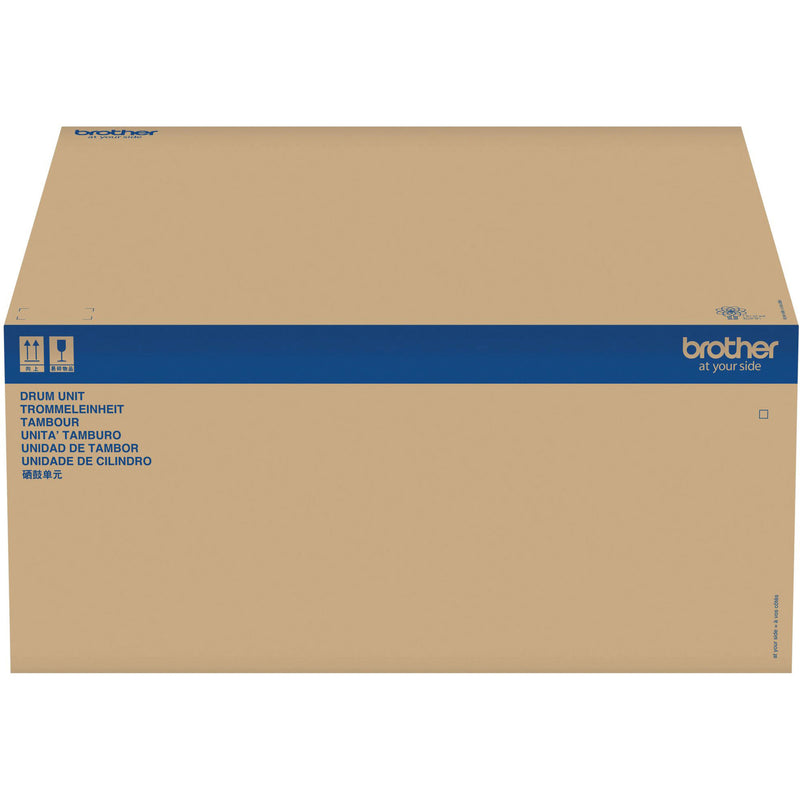 Brother DR810CL drum unit retail packaging showing product information and handling instructions