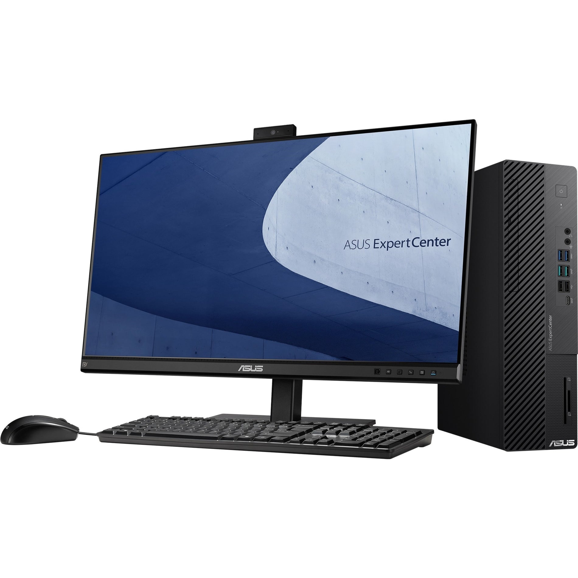 ASUS ExpertCenter D700SD in professional workspace setting-alternate-image7